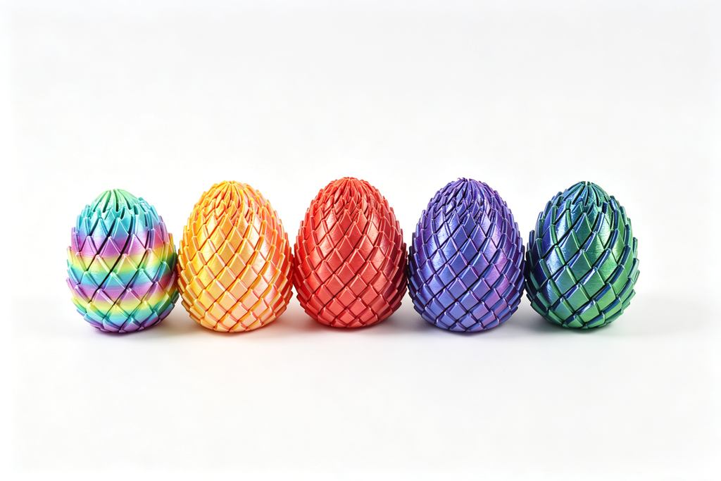 3D Printed Dragon Egg Fidget Toy