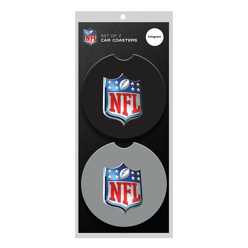 Denver Broncos Car Coaster Set, 2pc