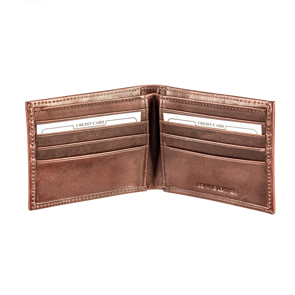 Kansas City Chiefs, Bi-Fold Wallet, Brown, CH, 100% Genuine