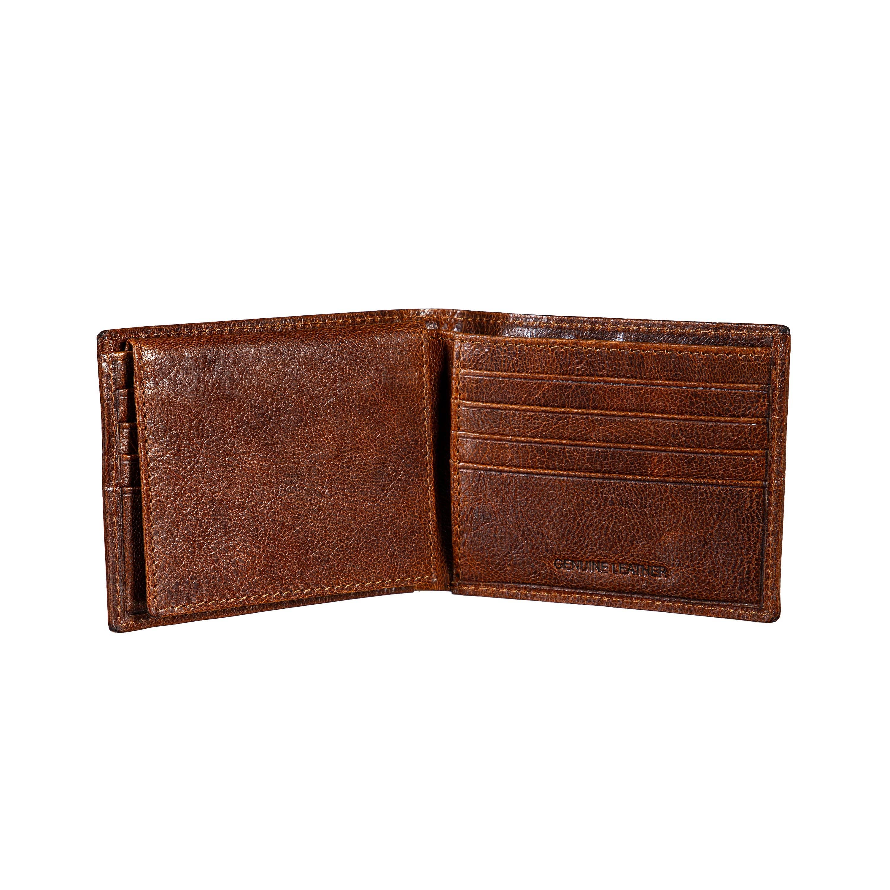 Texas Tech University, Embossed 100% Genuine Tumbled Leather