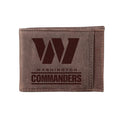 Front Pocket Wallet w/ RFID Blocking, Washington Commanders,