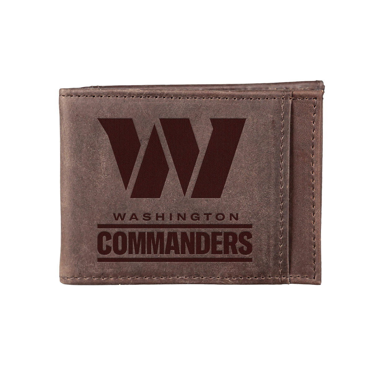 Front Pocket Wallet w/ RFID Blocking, Washington Commanders,