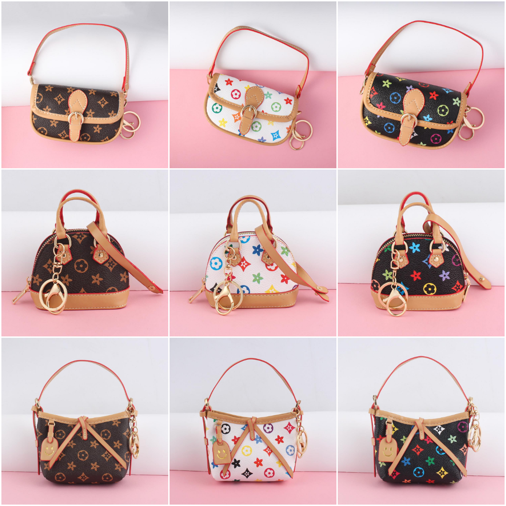 Mini Designer-Inspired Purse Keychain LVKL-239 244 245