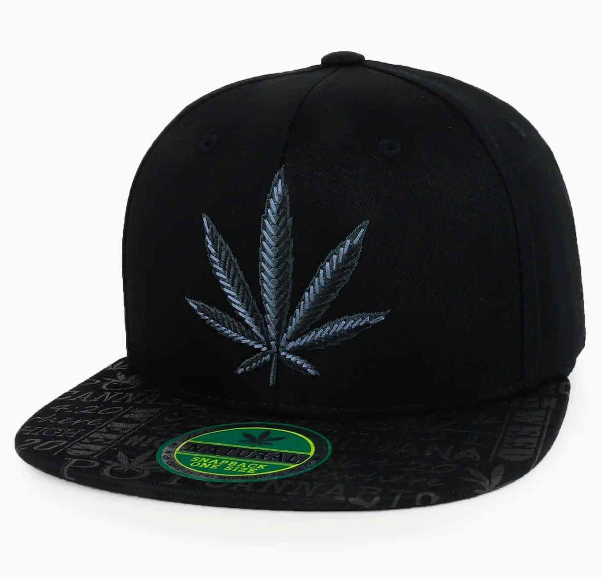 420 leaf Men Cap