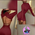 Open Back Bodycon