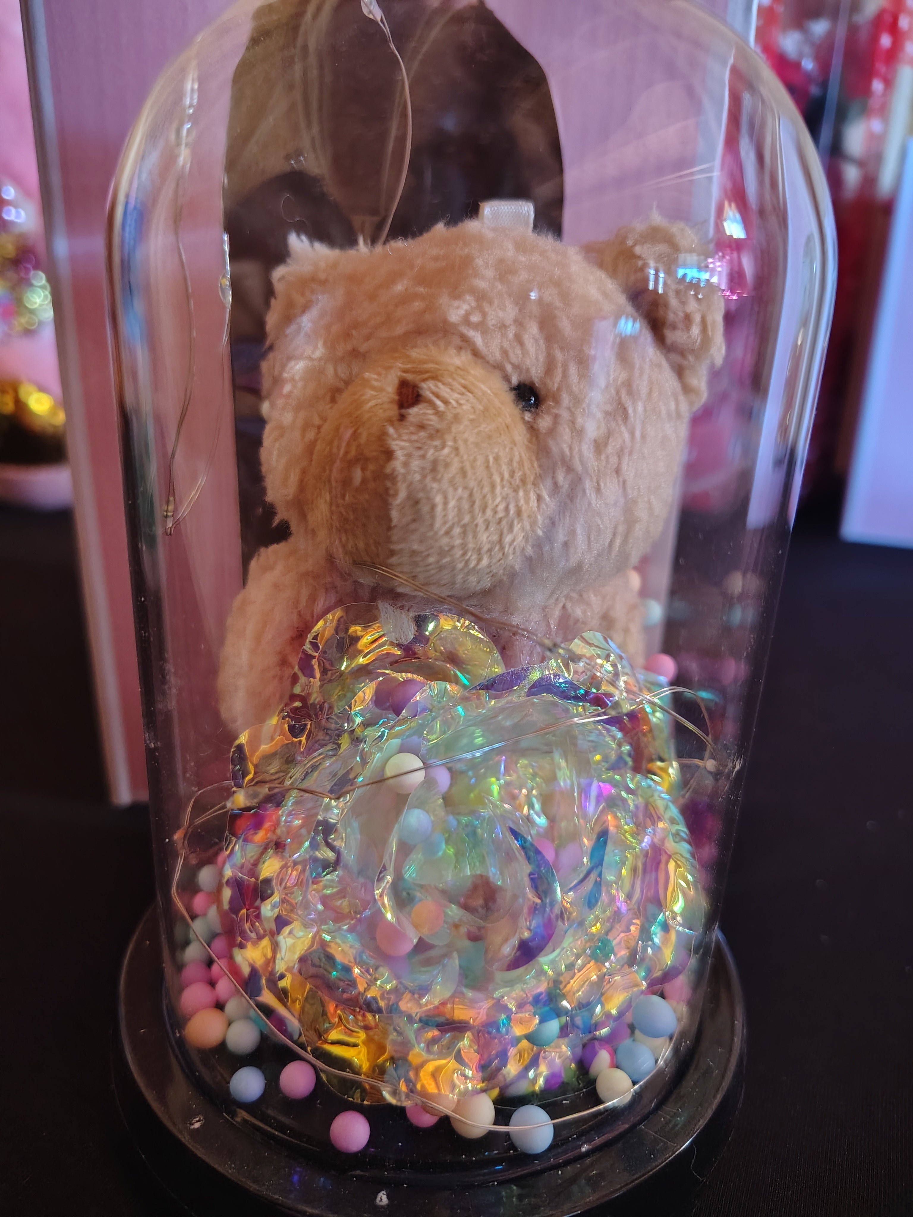 Single Rose Teddy