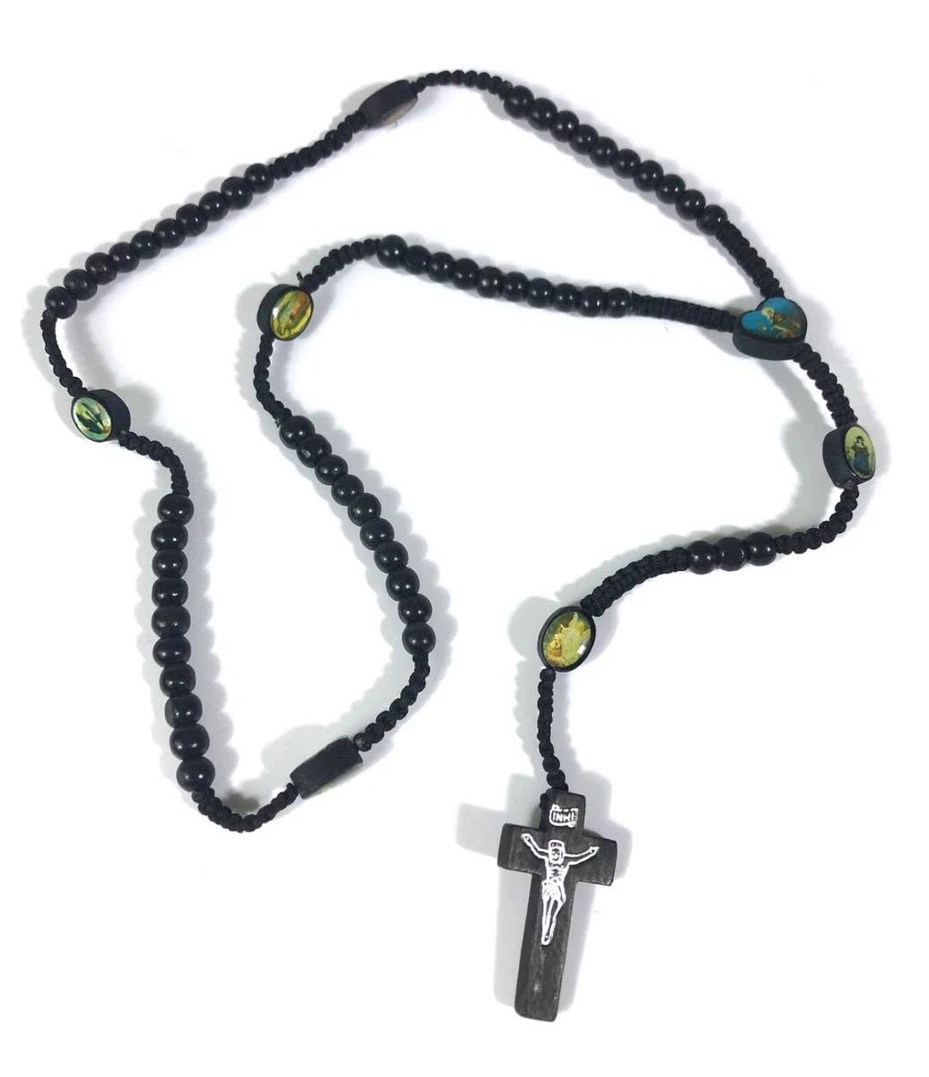 Religious Wooden Rosary