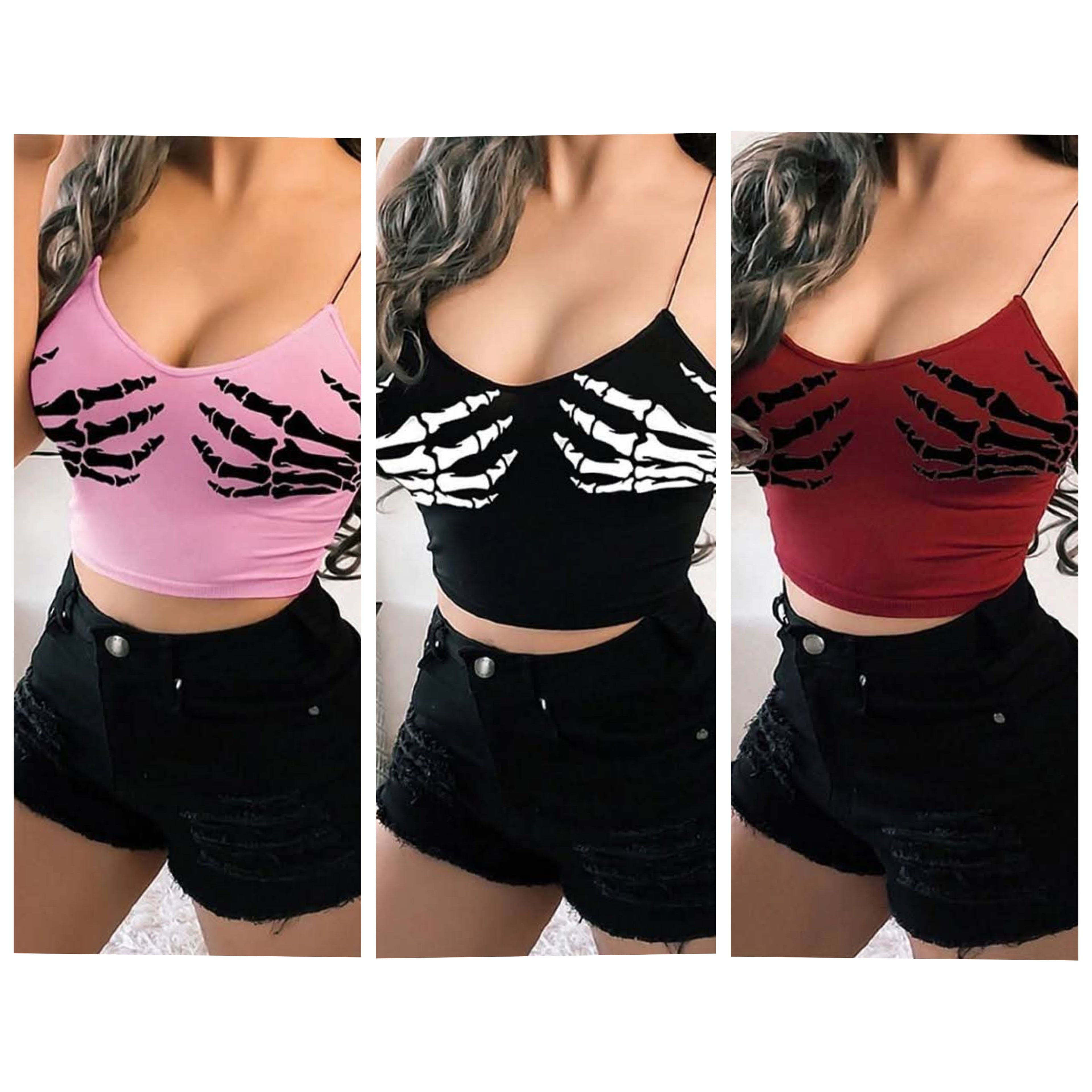 Skull Crop Top