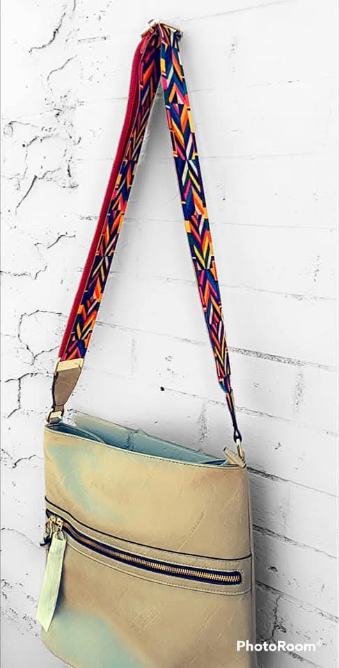 Aztec Strap Crossbody